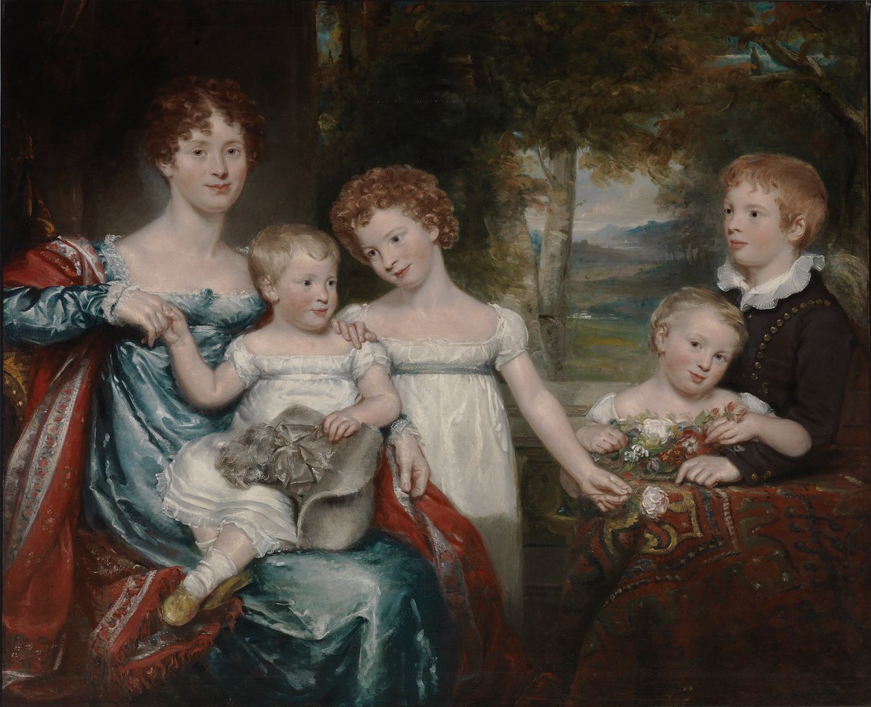 Sra. Hawkins y familia de Unidentified