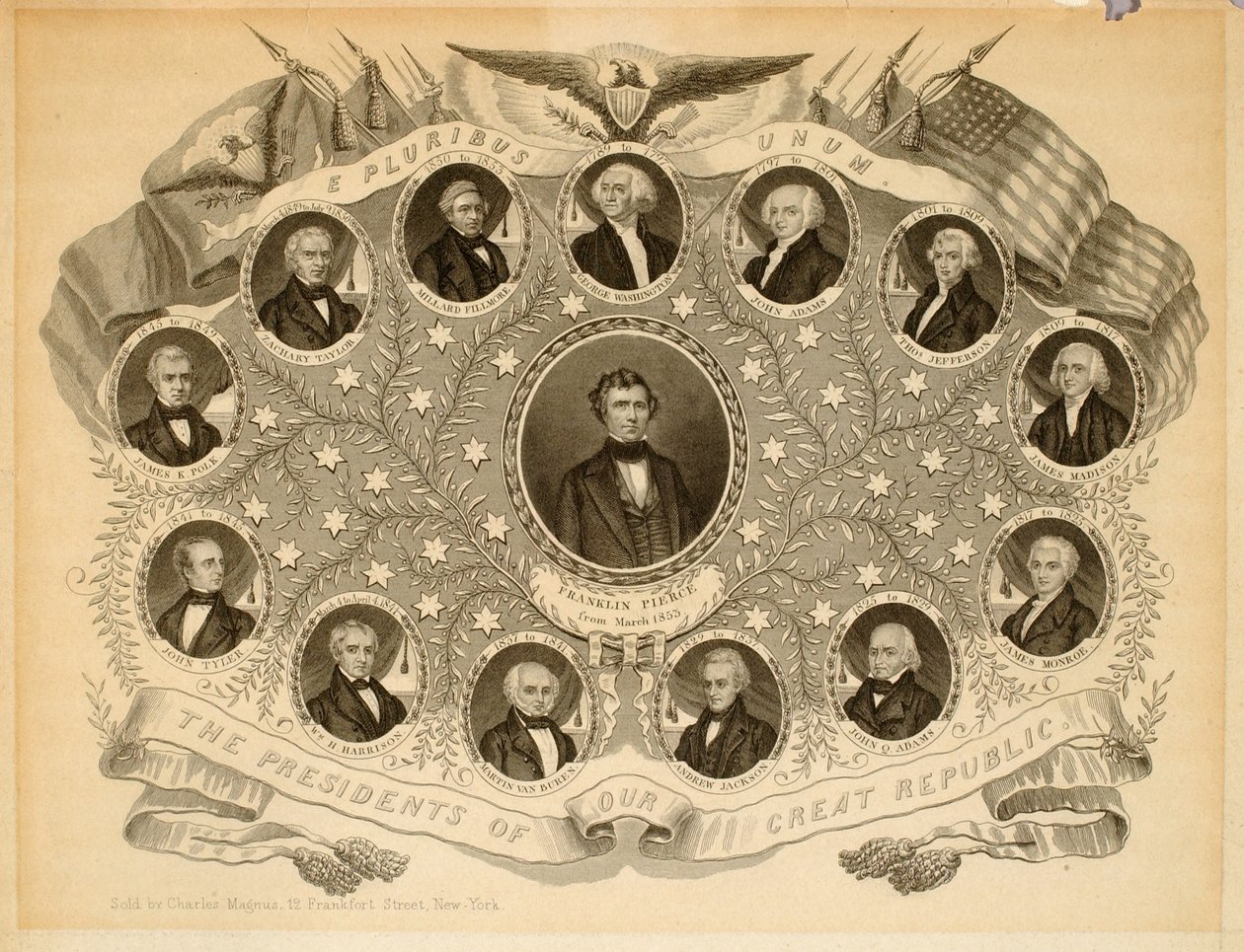 Los Presidentes de Nuestra Gran República de Unidentified