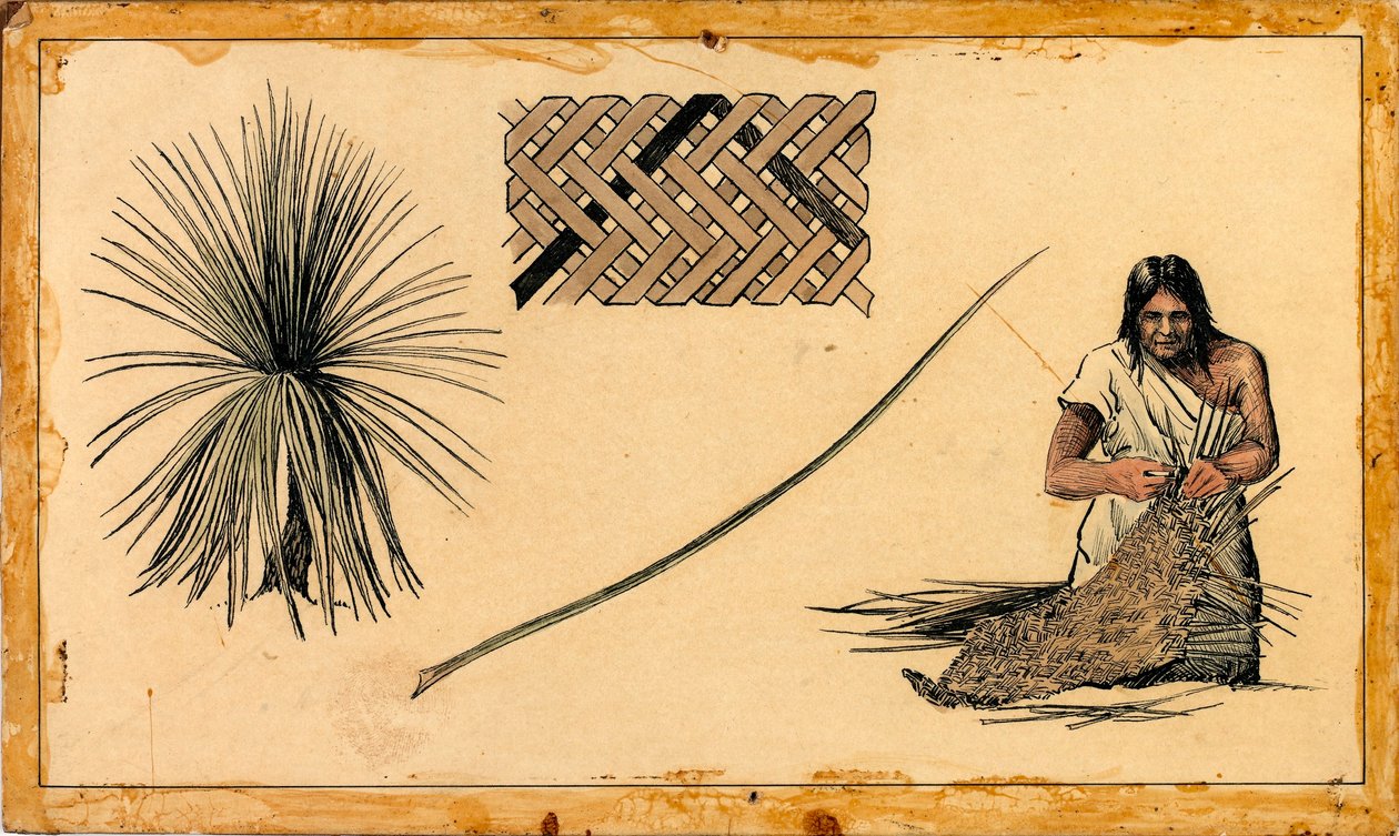 Yuca tejida de Unidentified