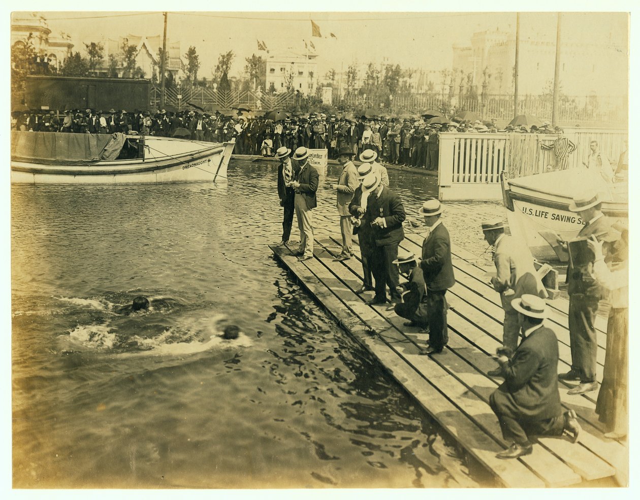 Olimpiadas de 1904 - Final de la competencia de natación de 220 yardas de Unknown