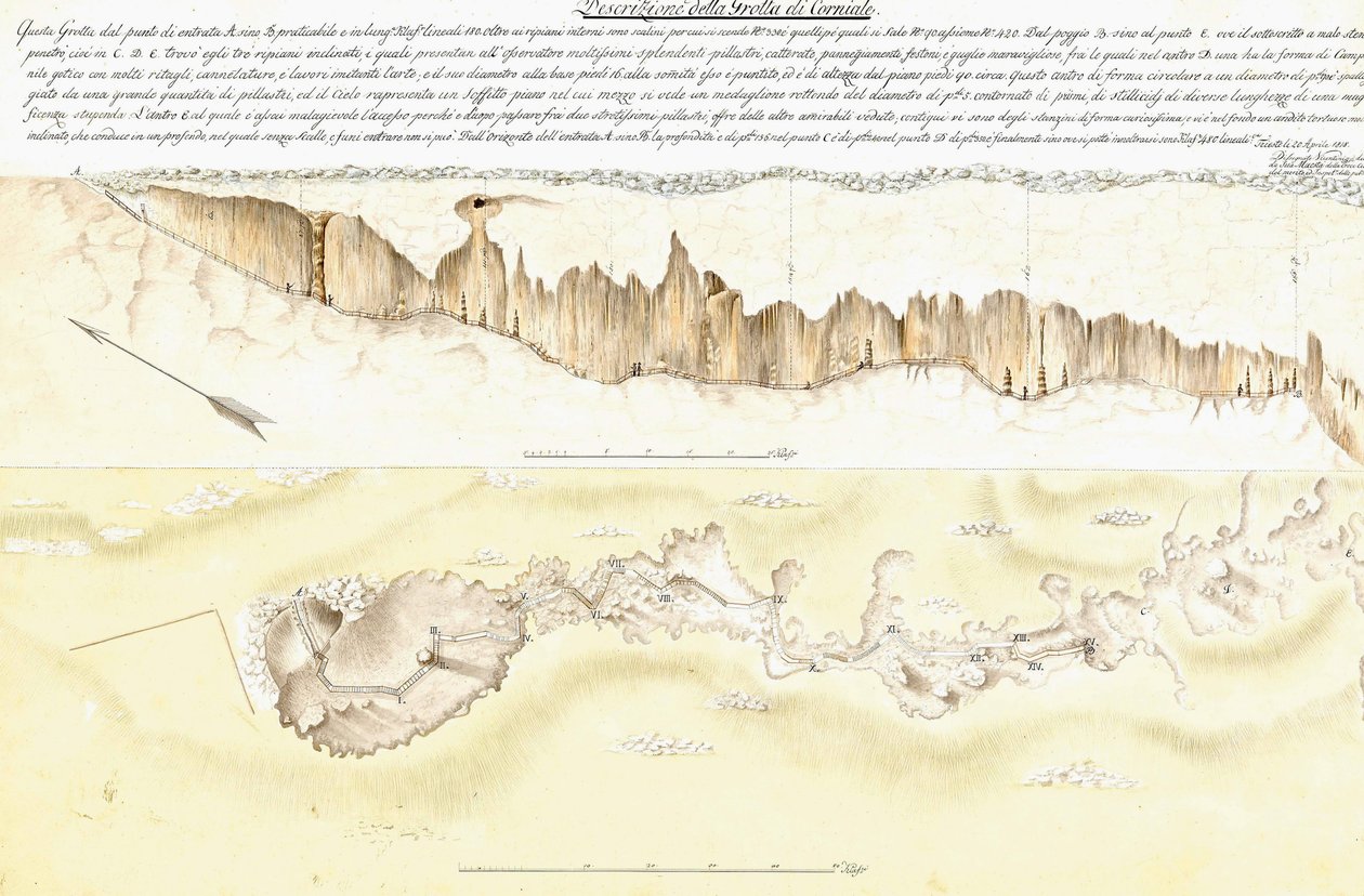 Una morfología de la cueva en Vilenica de Unknown