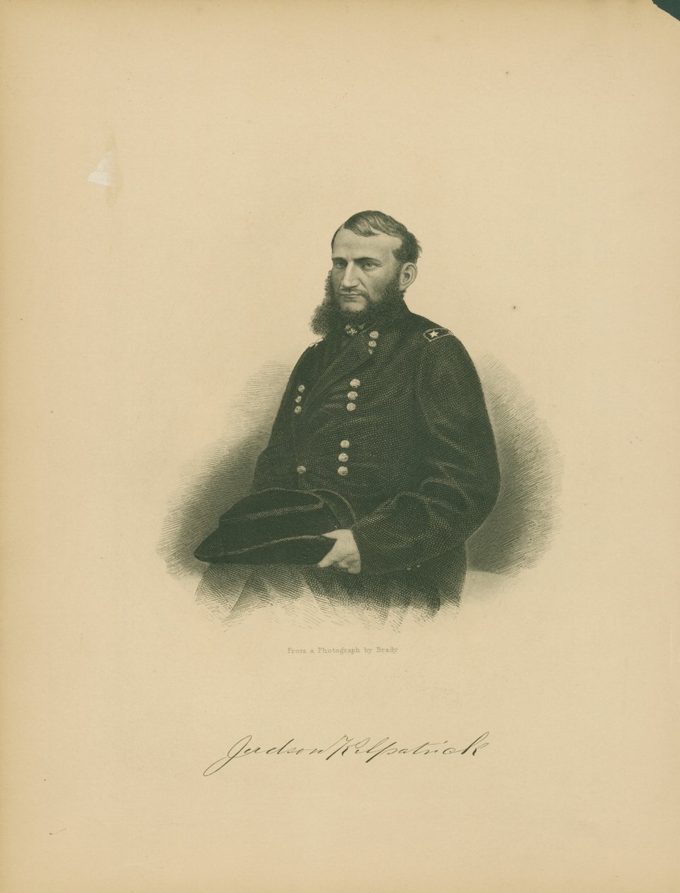 Retrato busto de un hombre en uniforme de Unknown