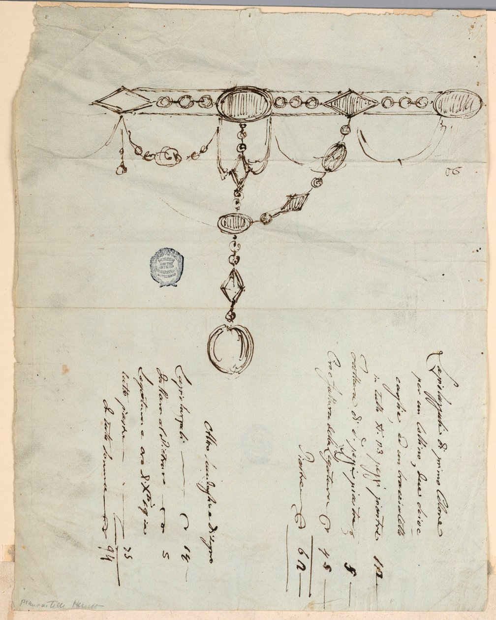 Diseño para un collar de Unknown