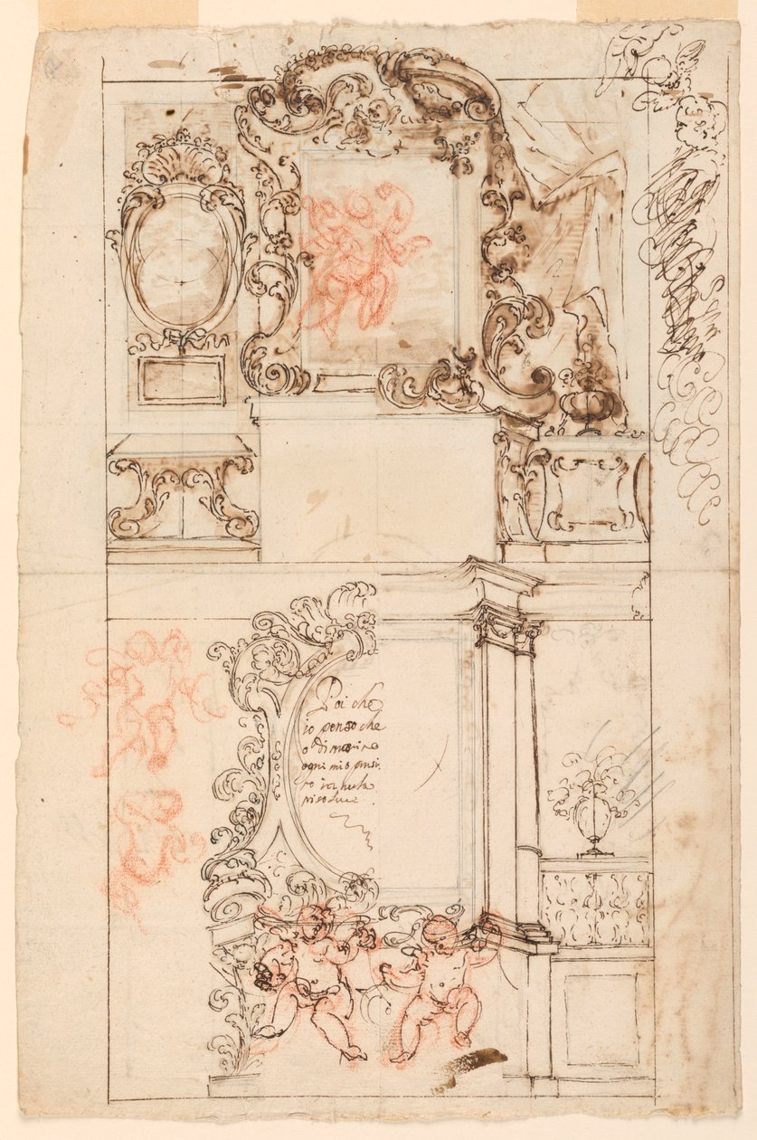 Dibujo, altar de Unknown