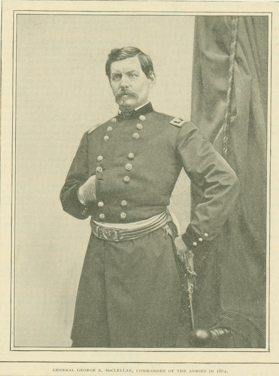 General George B. McClellan, Comandante de los Ejércitos en 1862 de Unknown