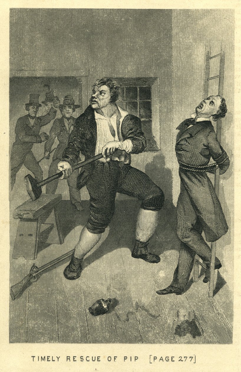 Grandes Esperanzas - Rescate Oportuno de Pip, 1862 de Unbekannt Unbekannt