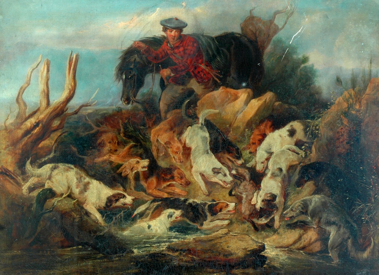 Escena de caza de Unknown
