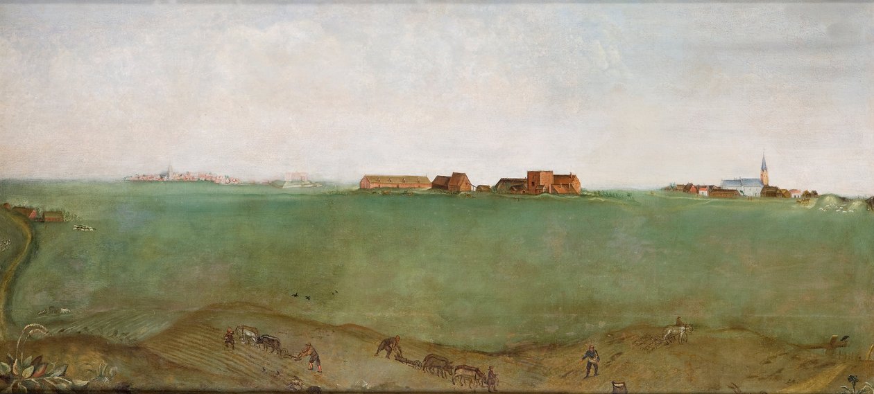 Molde Tonder y aldeas de Tonder en Schleswig-Holstein, 1657 de Unbekannt Unbekannt