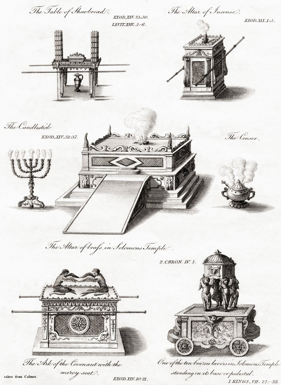 Artefactos religiosos del Antiguo Testamento de Unbekannt Unbekannt