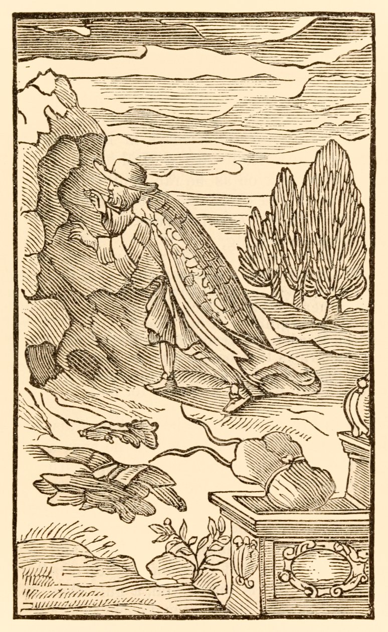 "¿Quién es este? El peregrino" de "El progreso del peregrino de este mundo, al que está por venir" de John Bunyan de Unknown