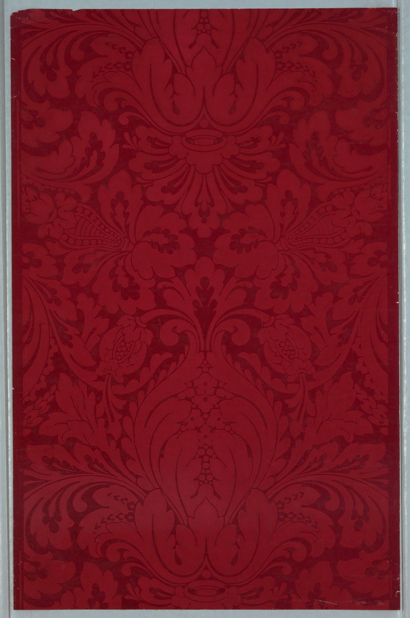 Papel pintado (y), 1880 de Unknown