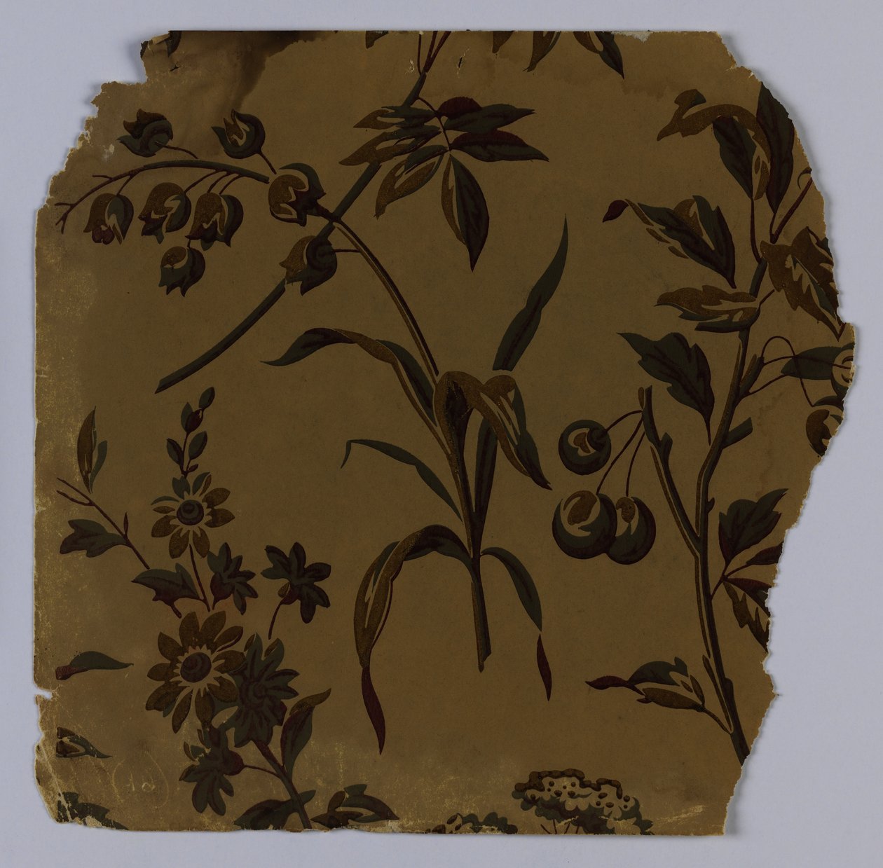 Muestra de papel pintado, 1880-1890 de Unknown