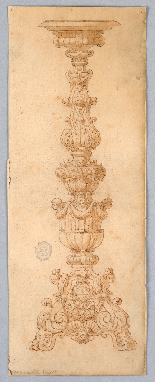 Diseño para candelabro de Unknown