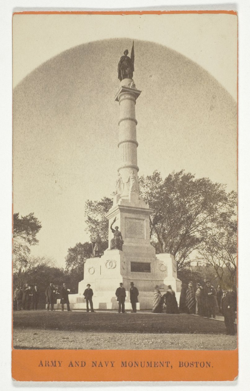 Monumento al Ejército y la Marina, Boston de Unknown