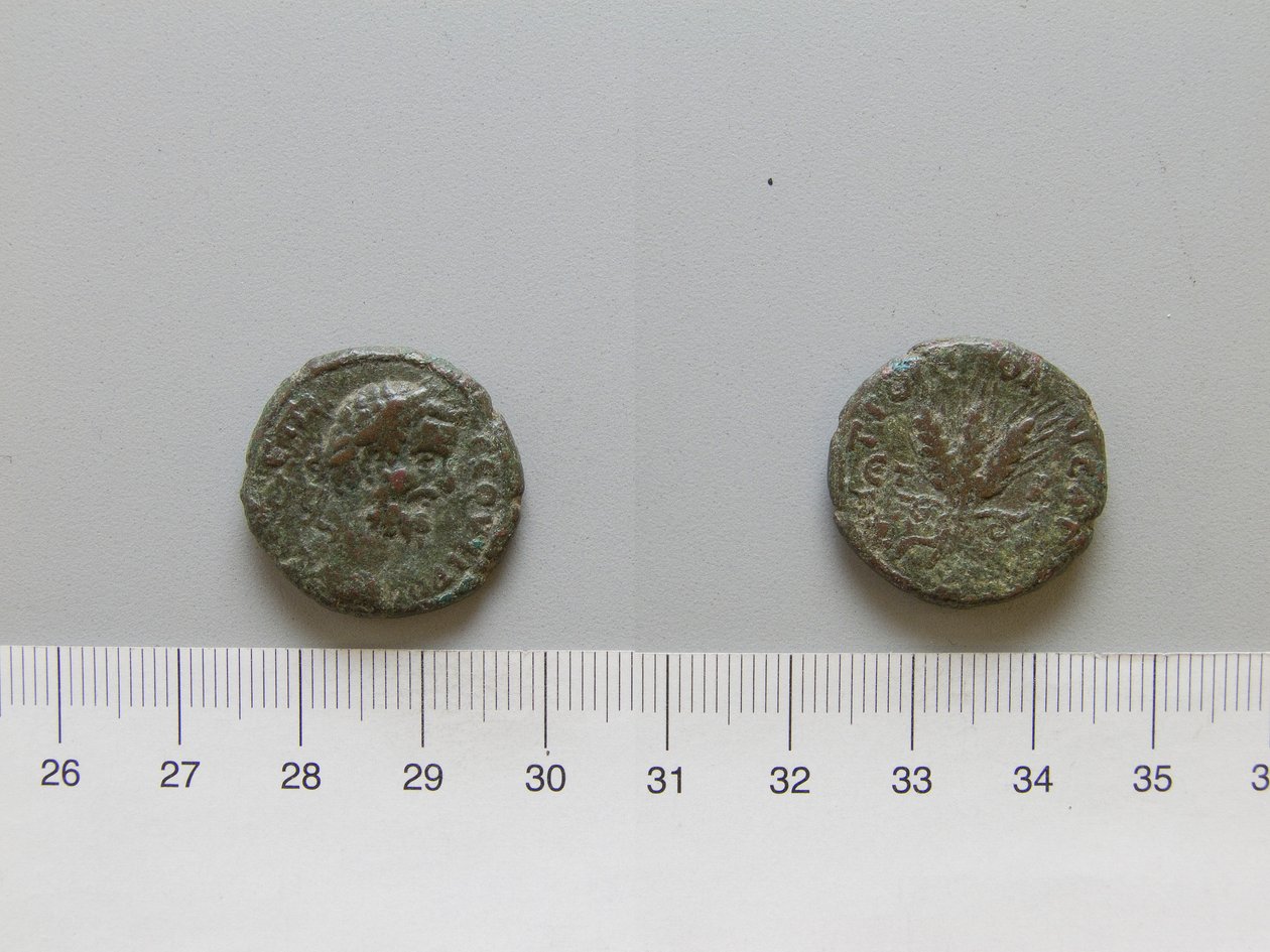 Moneda de Septimio Severo, Emperador de Roma de Cesarea, Capadocia de Unknown