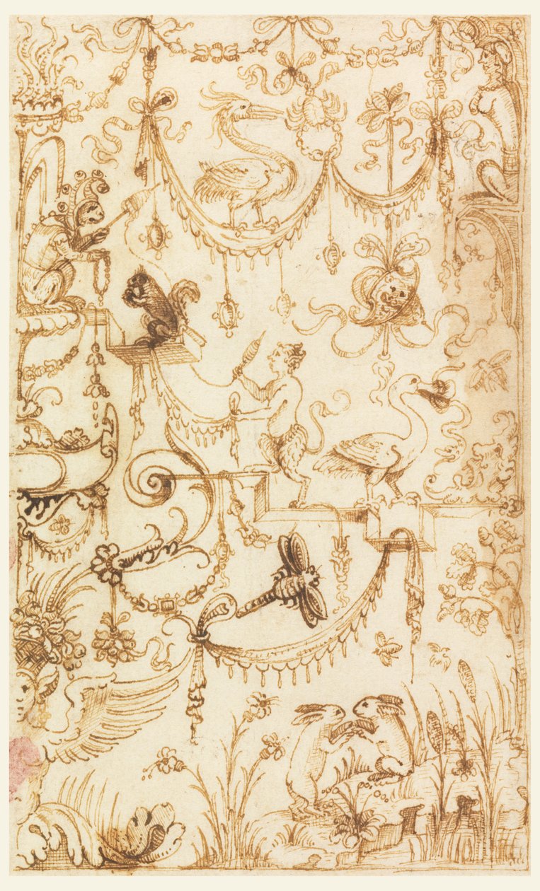 Diseño para decoración grotesca de Unknown