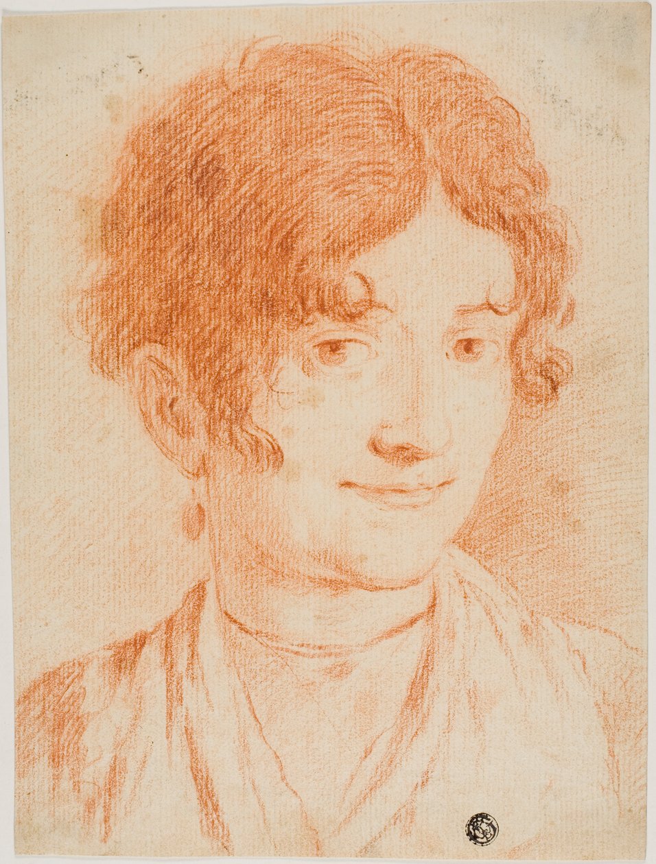 Cabeza de mujer de Unknown