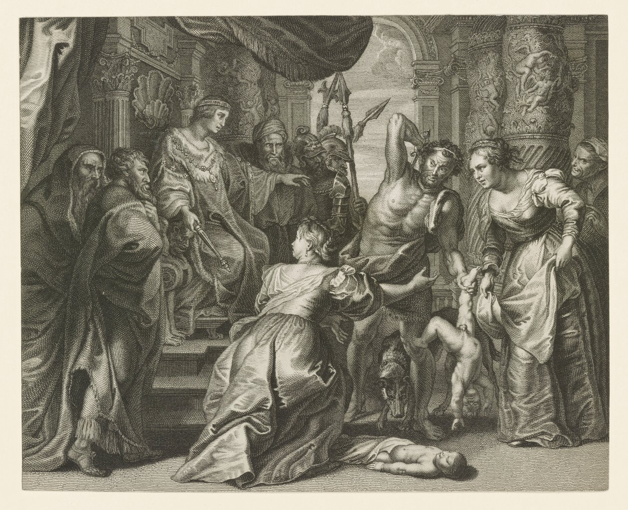 Juicio de Salomón de Unknown