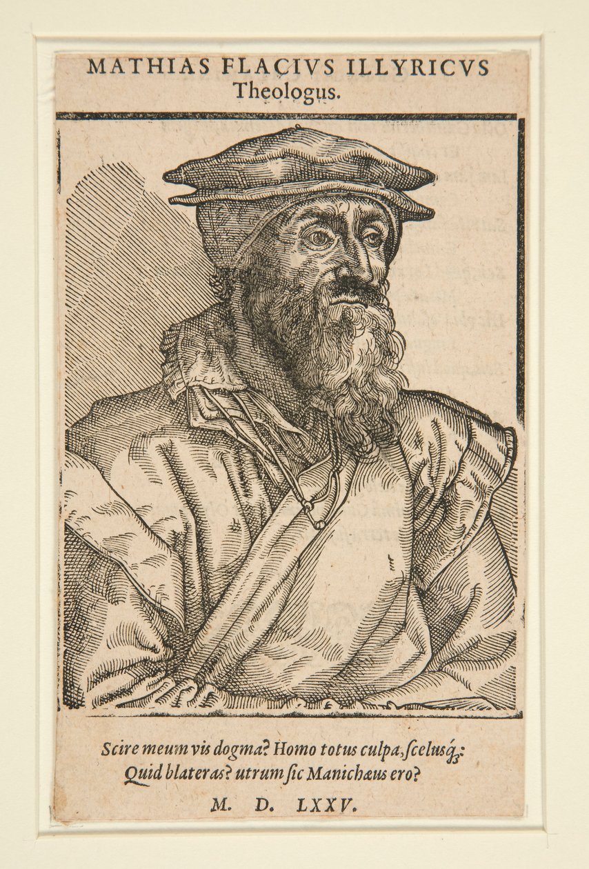 Mathias Flacius Illyricum Teólogo de Unknown