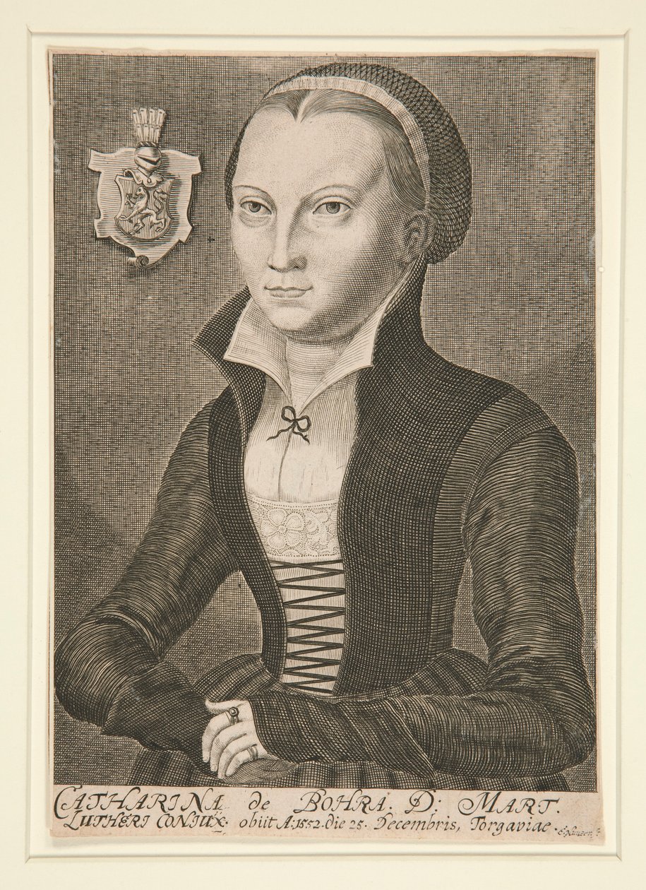 Portrait of Katharina de Bora D: Mart de Unknown