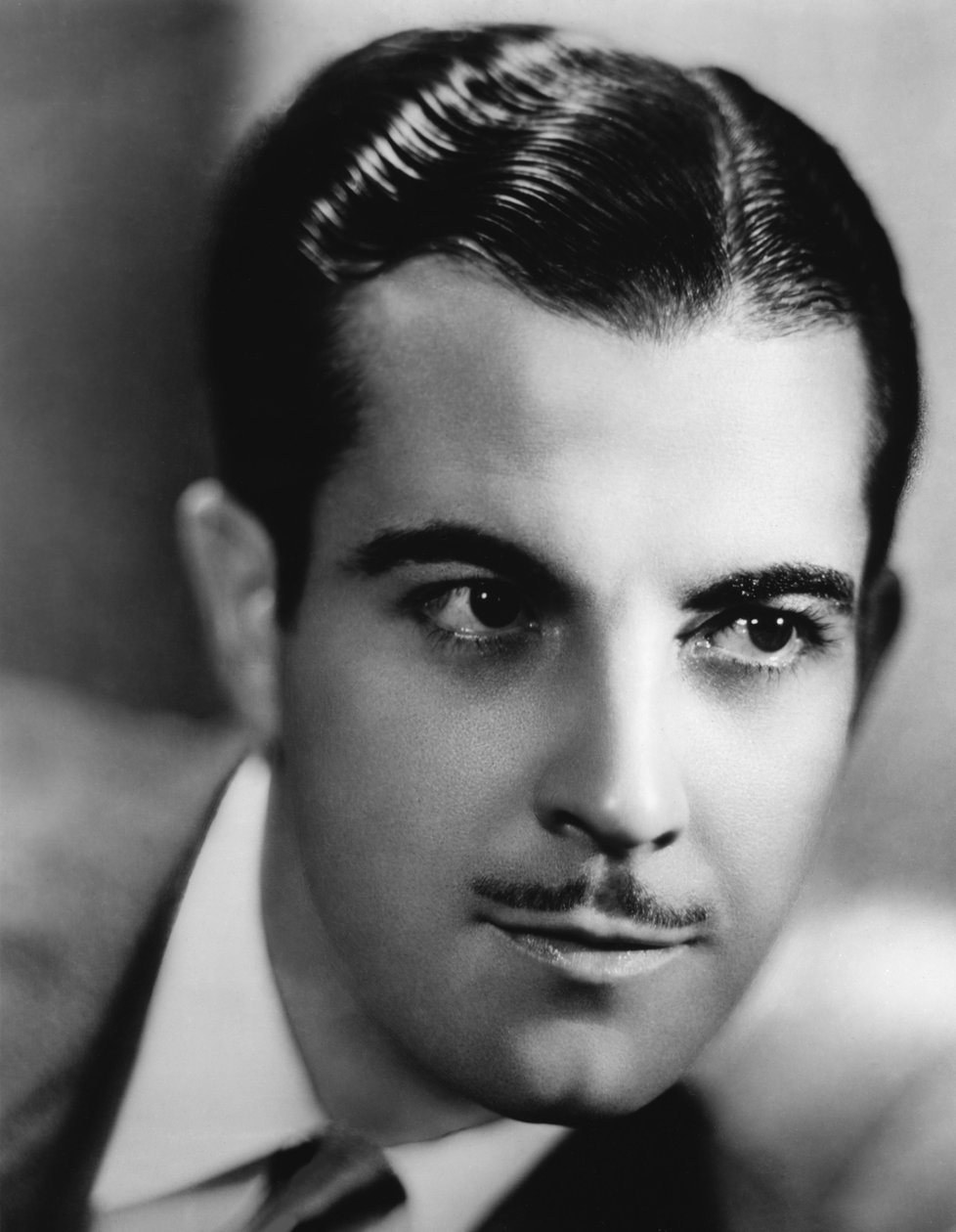 Retrato de Ramon Novarro (1899-1968), actor de cine mexicano de Unknown