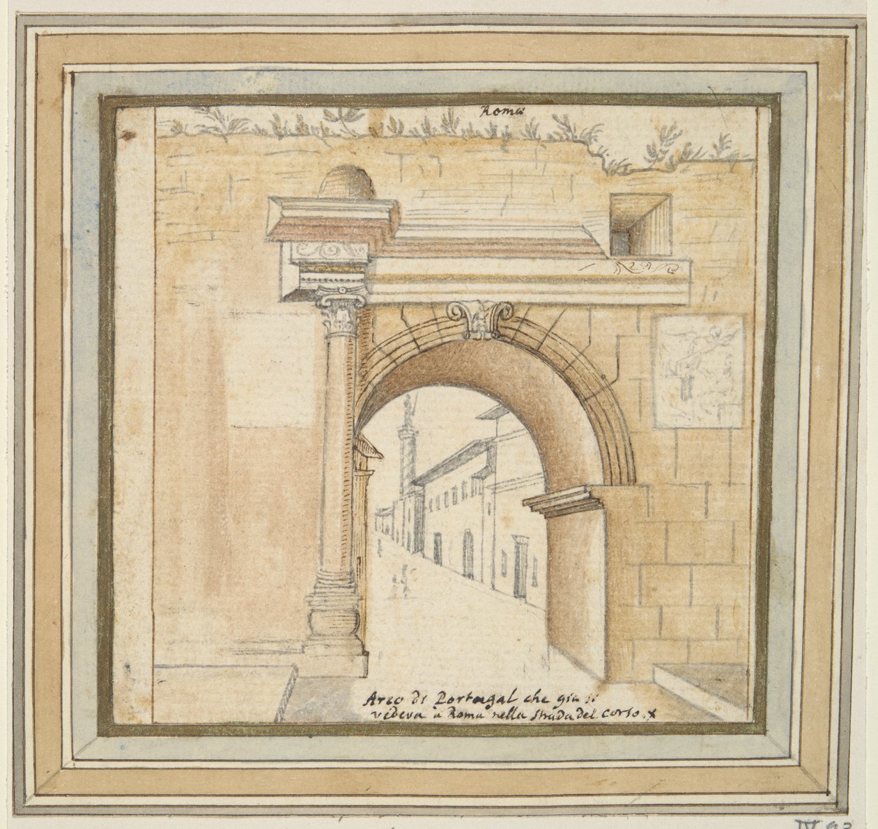 Arco portugués en Roma de Unknown