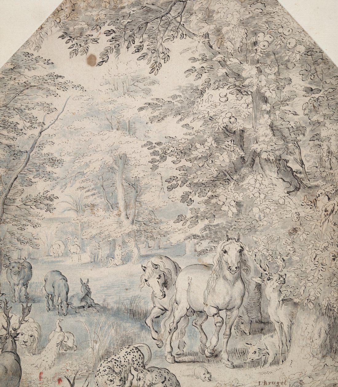 El jardín del Edén de Unknown