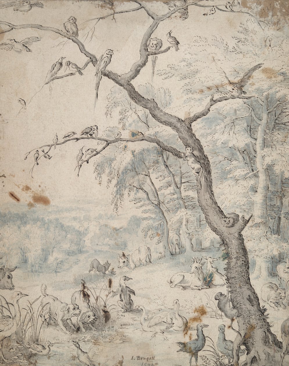 El jardín del Edén de Unknown