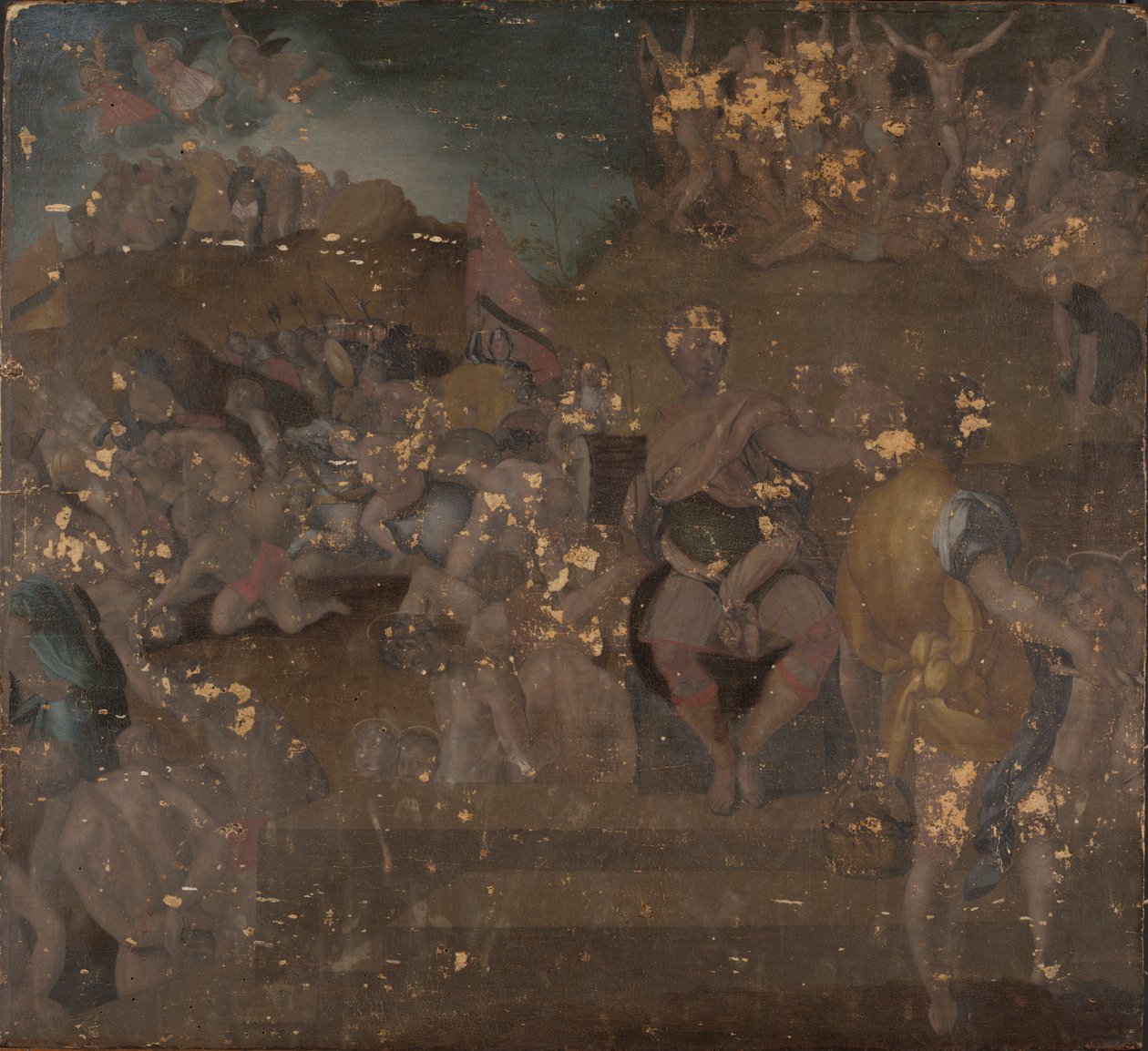 El martirio de la legión tebana de Unknown