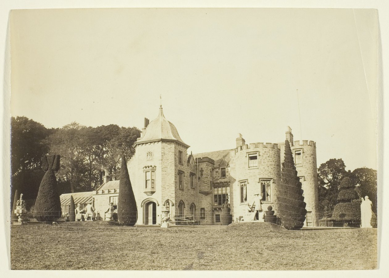 Sin título (La Casa de la Esquina, construida por Norman Shaw, vista lateral) de Unknown