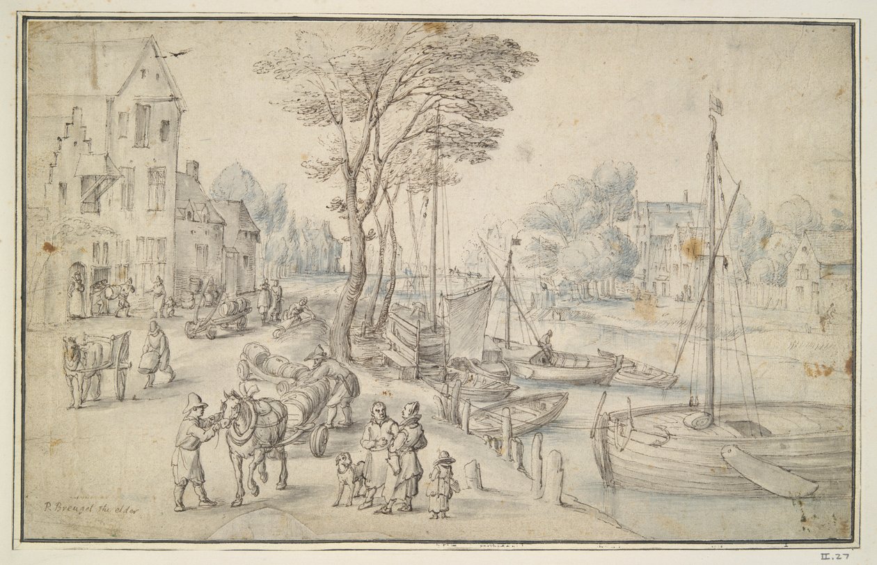 Muelle de la aldea de Unknown