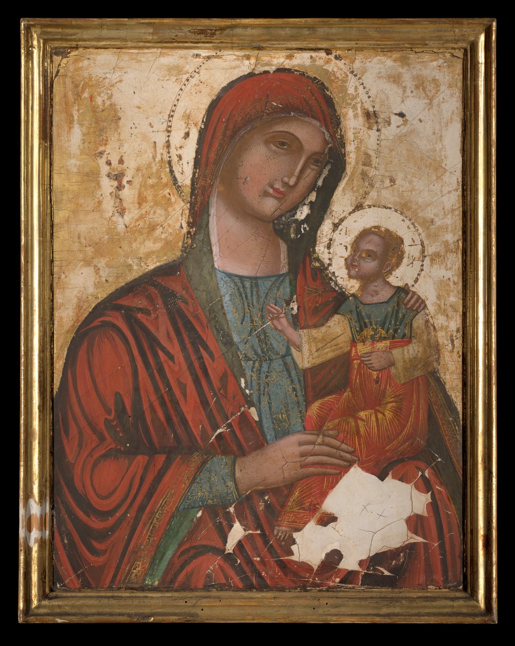 Virgen y niña de Unknown