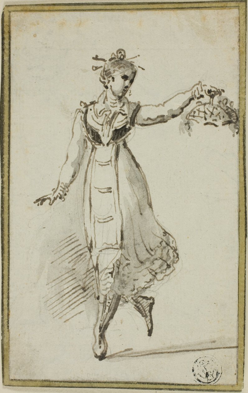 Joven bailarina de Unknown