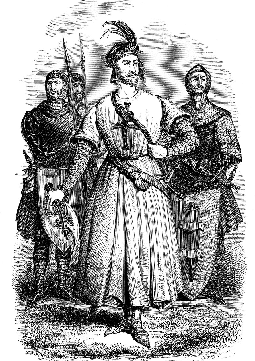 1157-1199, Ricardo I de Inglaterra" Ricardo Corazón de León" Rey de Inglaterra y Duque de Normandía de Unknown artist
