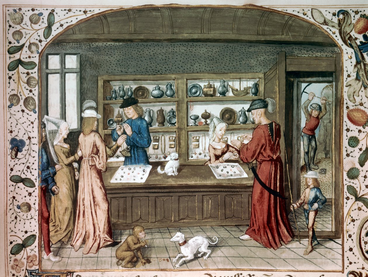 Una tienda de joyería en miniatura de 