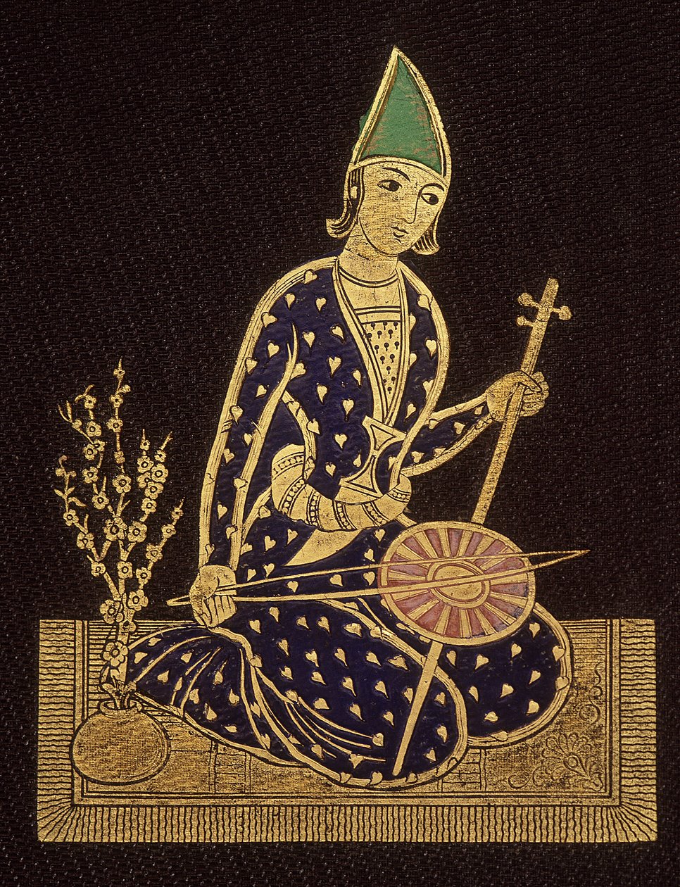 Un persa. Contraportada del libro "Viaje a Persia" de Prince Alexis Soltykoff de Unknown artist