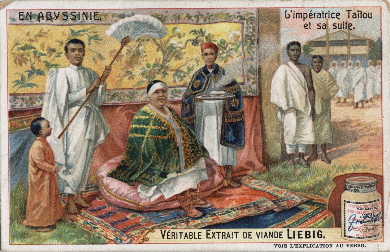 Emperatriz Taytu Betul de Abisinia de Unknown artist