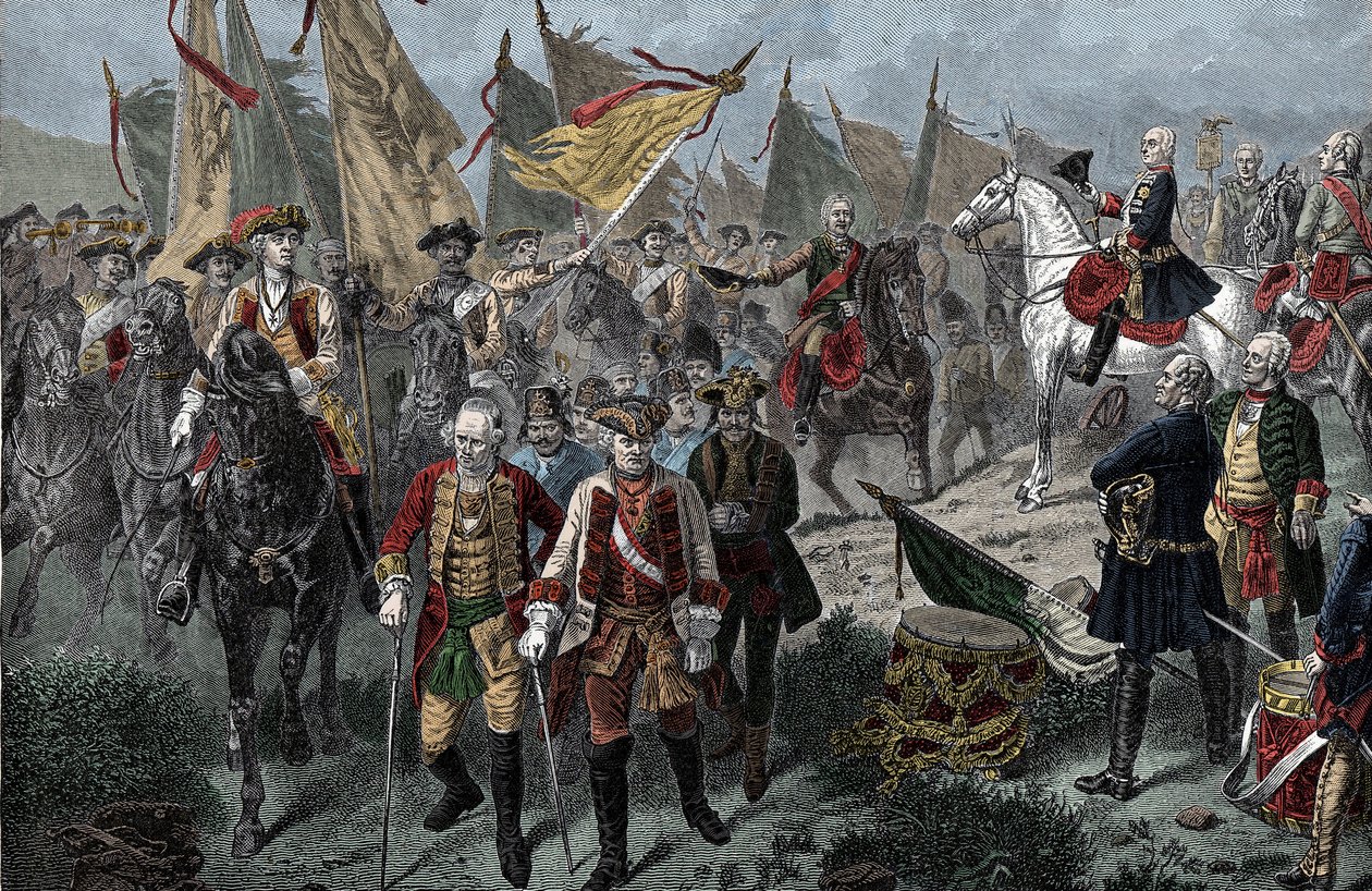 Después de la batalla de Hohenfriedberg de Unknown artist