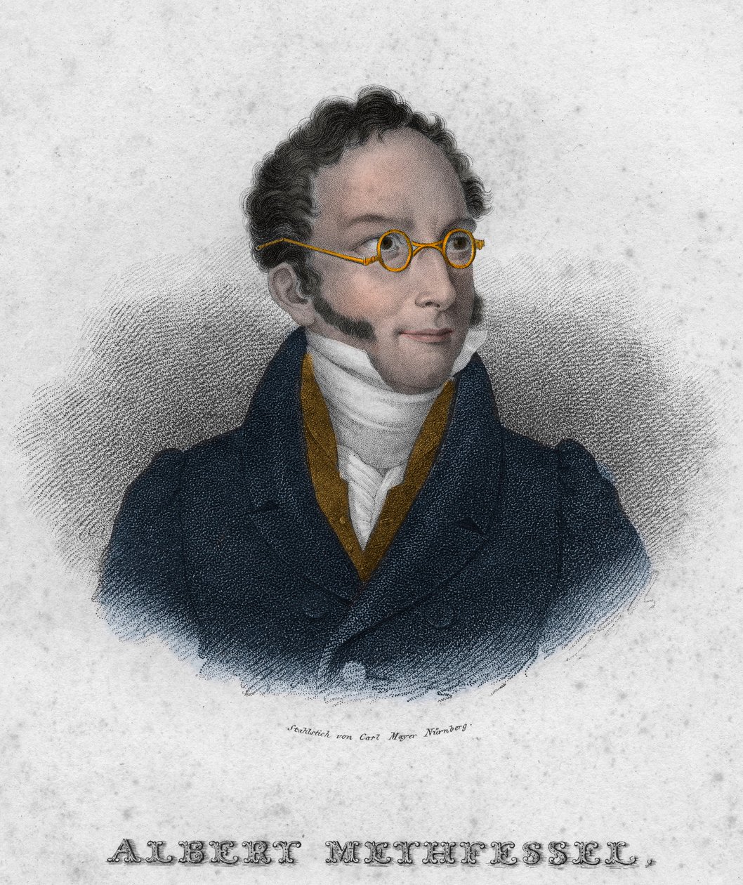 Albert Gottlieb Methfessel (1785-1869) - Compositor y director de orquesta inglés de Unknown artist