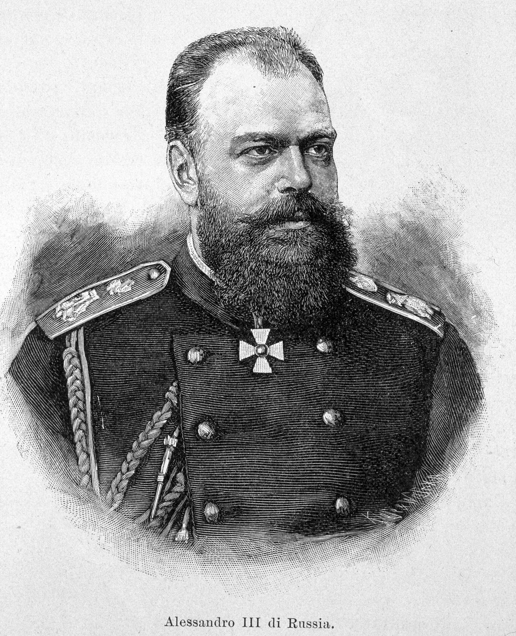 Alejandro III, emperador de Rusia de Unknown artist