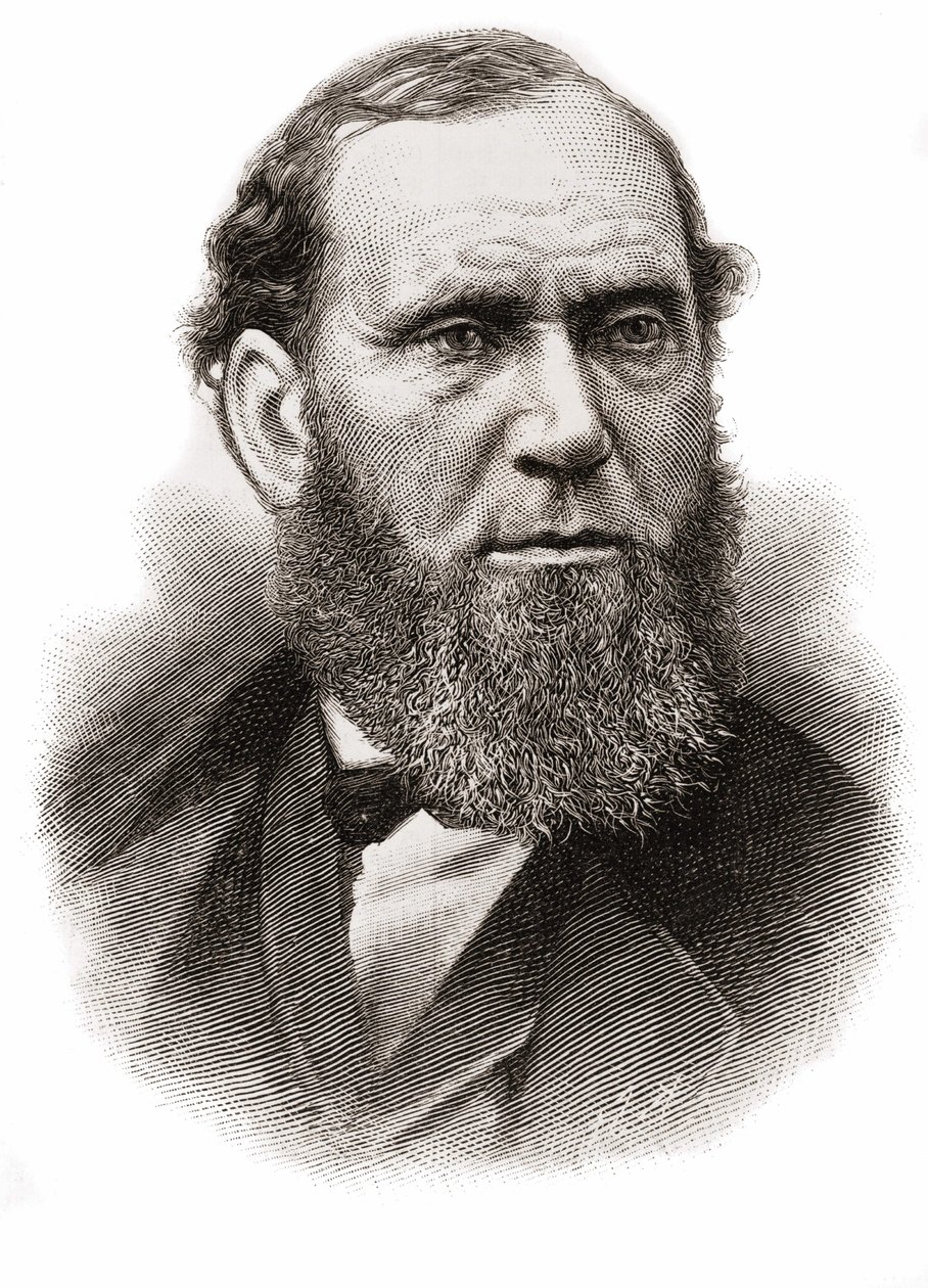 Allan Pinkerton (1819-1884), detective estadounidense de origen escocés. de Unknown artist