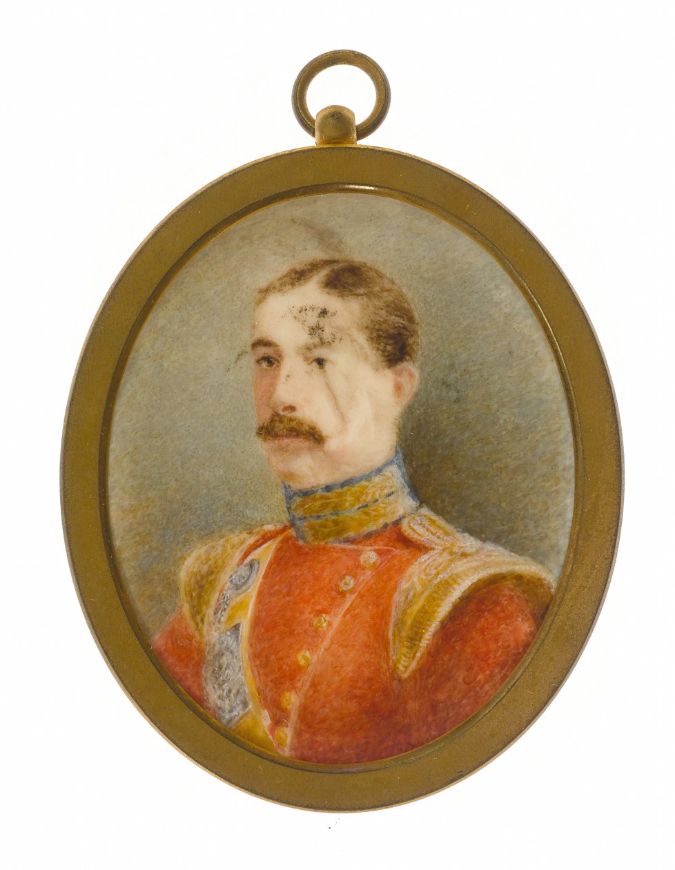 Un oficial del 85º (Voluntarios de Bucks) o Regimiento de Infantería Ligera del Rey de Unknown artist