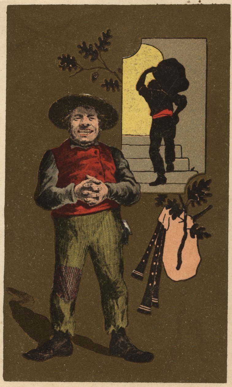 Cromolitografía anónima, finales del siglo XIX. de Unknown artist