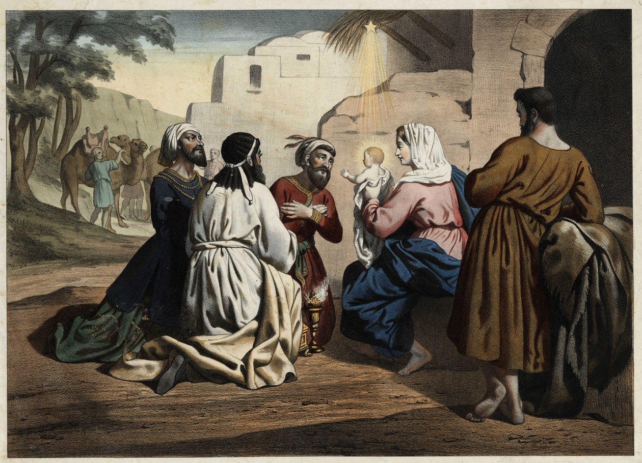 Grabado anónimo de mediados del siglo XIX de Unknown artist