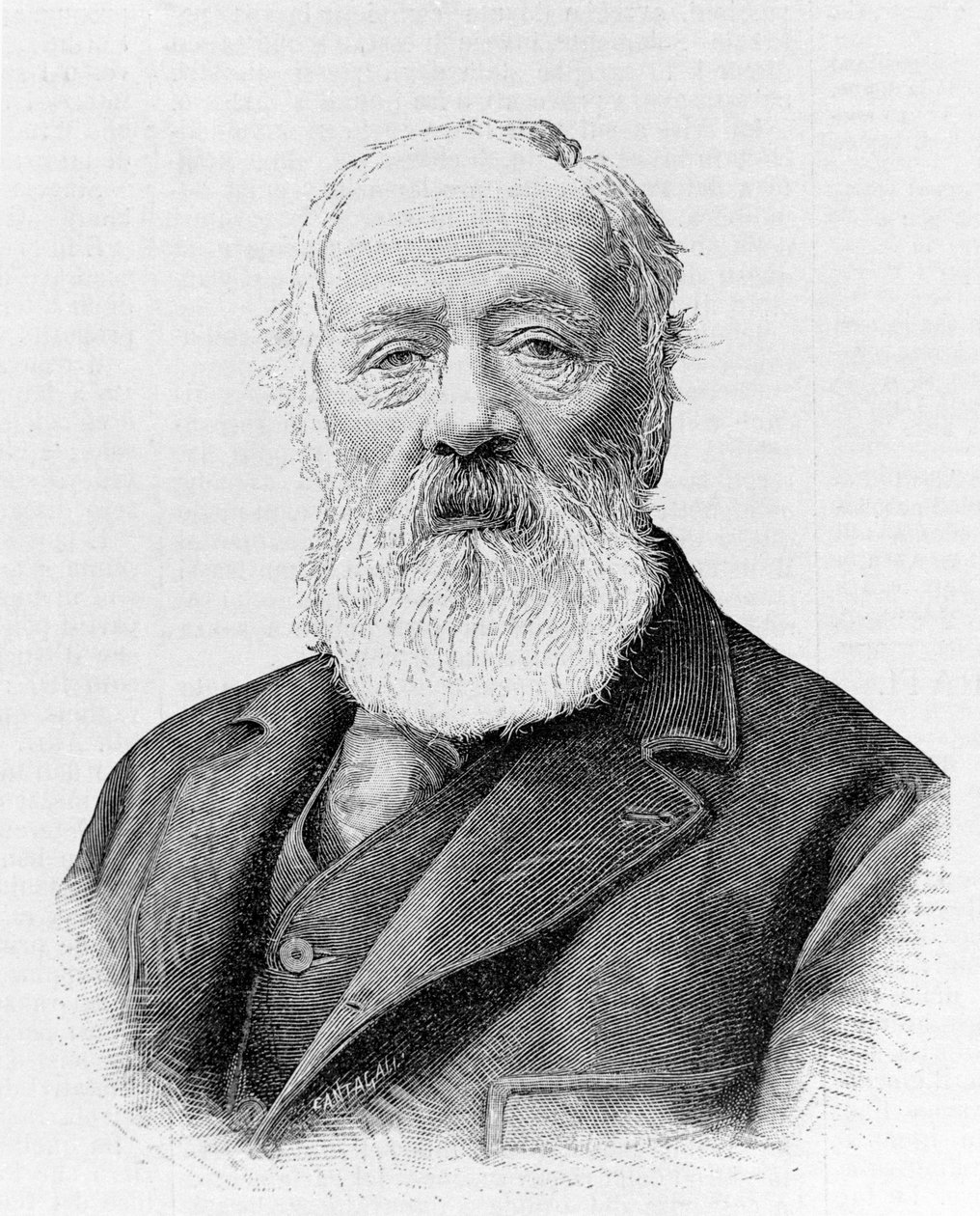 Antonio Meucci, inventor del telégrafo de voz de Unknown artist