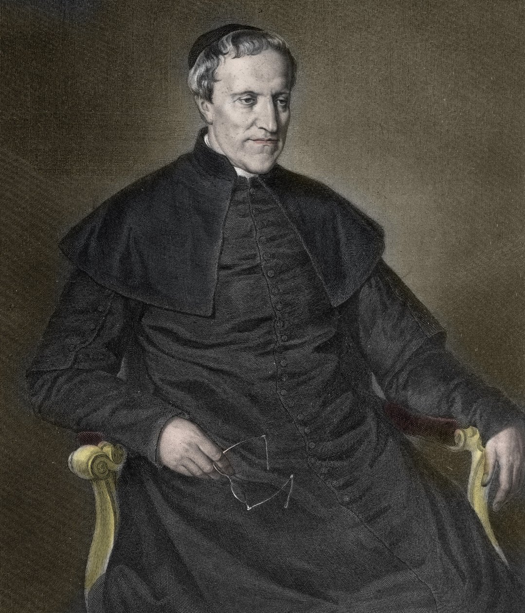 Antonio Rosmini (1797-1855), filósofo y sacerdote italiano - Retrato del sacerdote y filósofo italiano Antonio Rosmini Serbati (1797-1855) de Unknown artist