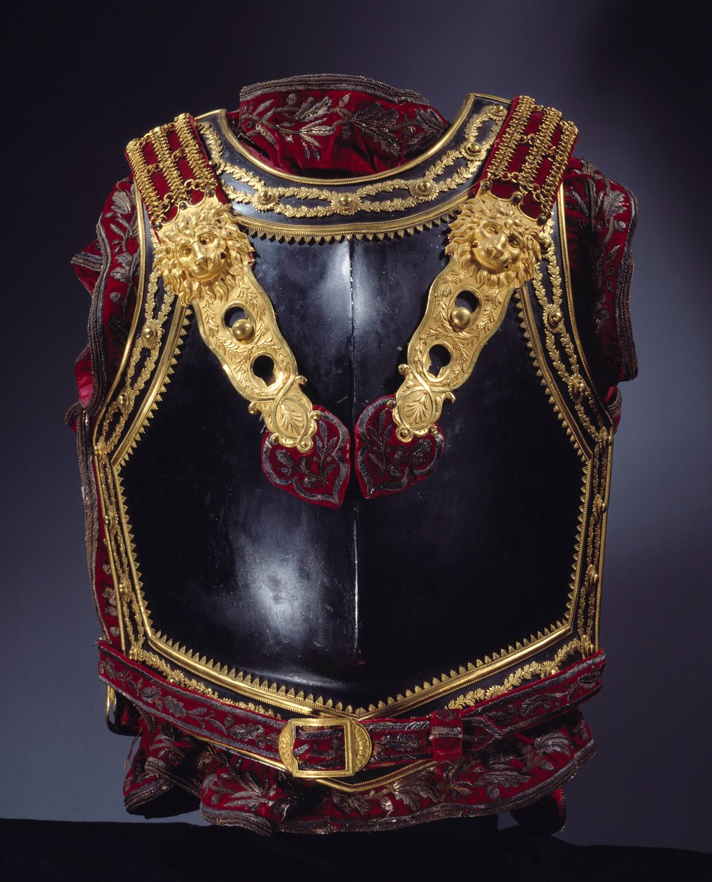 Peto de armadura diseñado para el Emperador Napoleón I en 1807 para la Batalla de Tilsit de Unknown artist