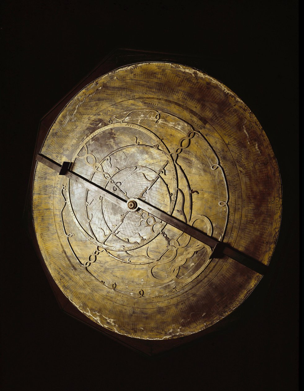 Astrolabio perteneciente al astrónomo Galileo Galilei (1564-1642) para sus estudios. Florencia, Istituto e Museo di Storia delle Scienze de Unknown artist