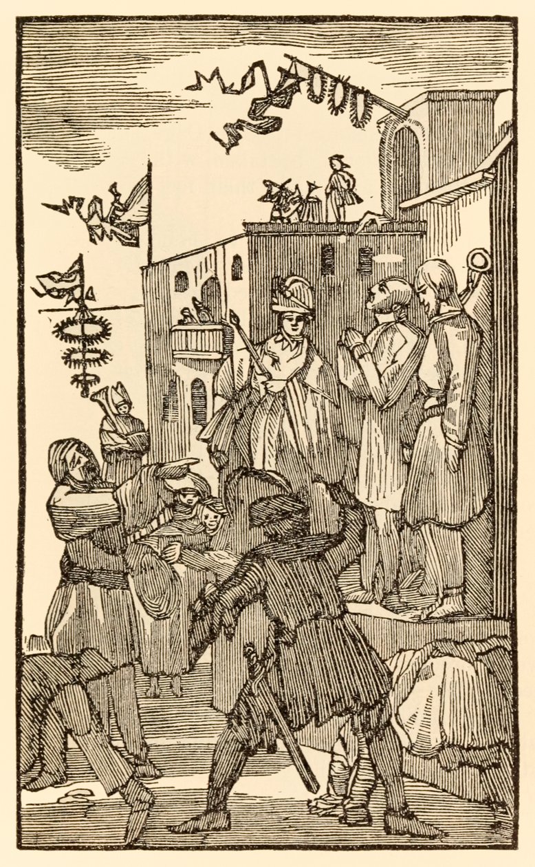 Contempla Vanity Fair! de El progreso del peregrino de este mundo al que está por venir de John Bunyan de Unknown