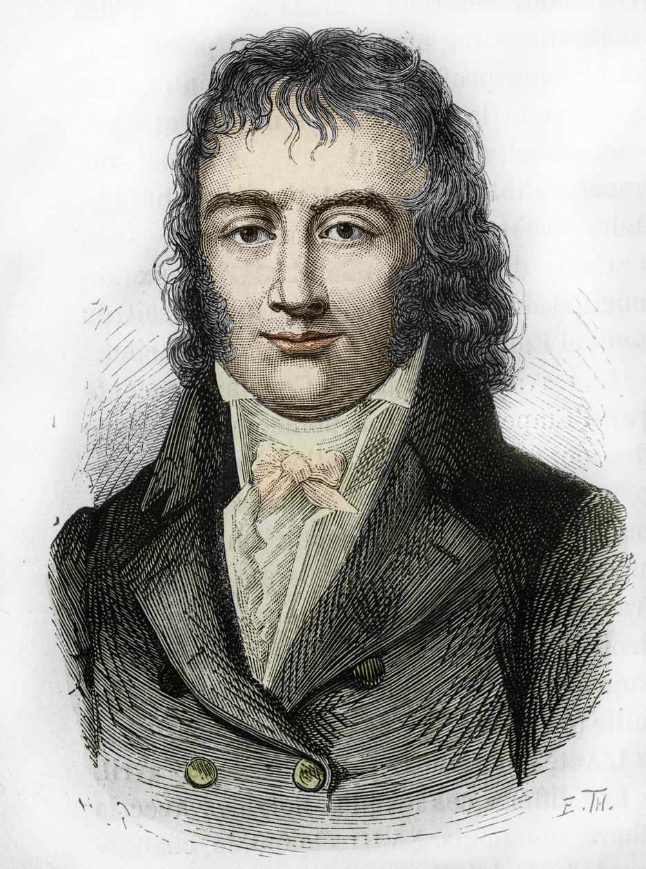Benjamin Constant, político y escritor francés de origen suizo (1767-1830) de Unknown artist